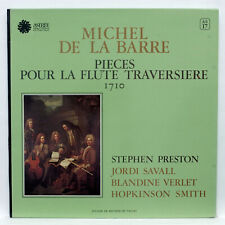 PRESTON, SAVALL, VERLET, SMITH ⸺ DE LA BARRE flute pieces ⸺ ASTREE AS17 LP NM