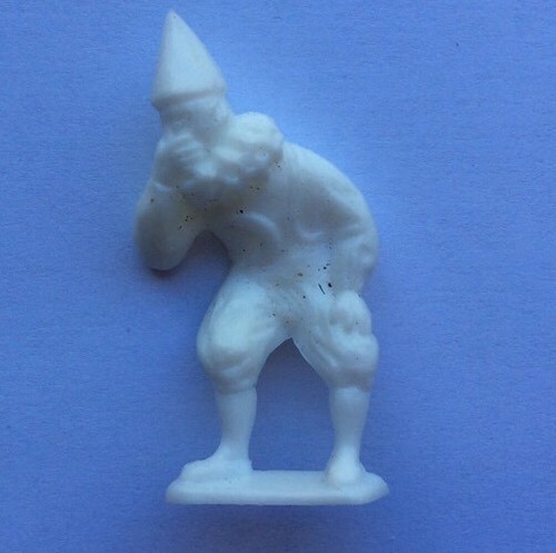 Figurine clown blanc série - figurine,