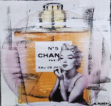 Tableau Pop Art Street  Chanel