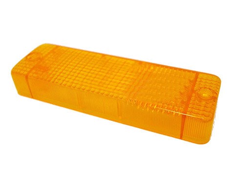 Cabochon clignotant orange - de,