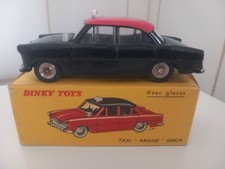 DINKY TOYS SIMCA ARIANE TAXI 24 ZT +BOITE D'ORIGINE N°542 MADE IN FRANCE MECCANO