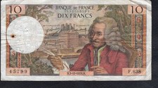 Un billet de 10 Francs