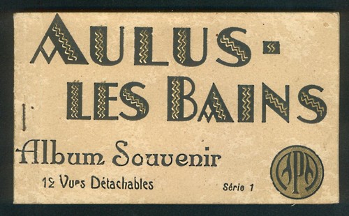 Cpa aulus les bains - cpa,