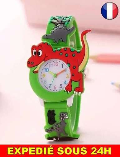 Montre enfant dinosaure - montre,