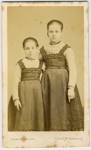 Cdv circa 1865 album du - cdv,