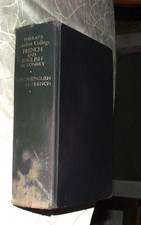 ANCIEN DICTIONNAIRE DES COLLEGES HARRAP'S  ANGLAIS ET FRANCAIS EDT 1972