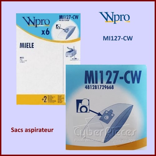 Lot sacs aspirateur s20 - sacs,