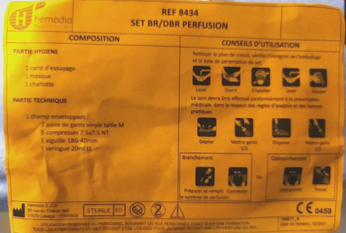 Lot sets perfusion - lot, br/dbr