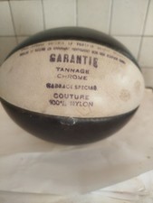 Medecine-Ball vintage noir et