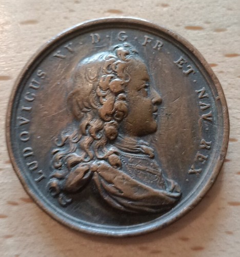 Medaille bronze ludovicus - bronze, ♦