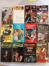 Lot de 26 romans policiers anciens Fleuve Noir dont 1 de 1948 