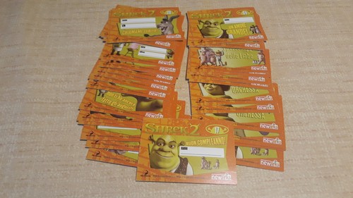 Lotto carte shrek 2004 - carte, 2