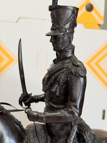 Grande statue hussard - de, la