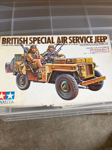 Tamiya british sas - british, jeep