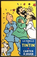 TINTIN jeu de 55 cartes La famille de Tintin Moulinsart 2011 Excellent état