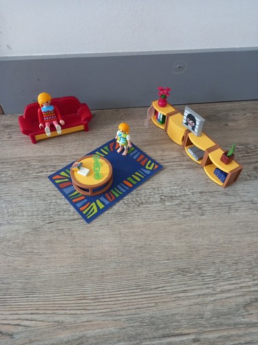 Playmobil salon contemporain - salon,
