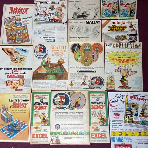 Astérix obelix publicités - astérix,