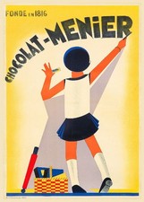Chocolat menier rnvl poster - menier,