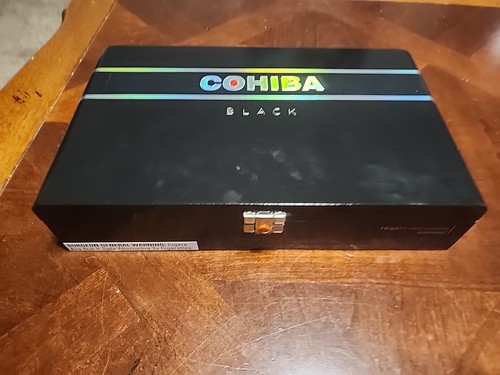 Cohiba black empty - cohiba, cigar