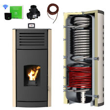 Granulés / Chaudière à Pellets 30 Kw Beige Avec Hygiene-Pufferspeicher Chauffage