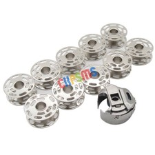 Boite à canette+10 canettes pour Bernina Artista 180,185,190 200,560 580,640+