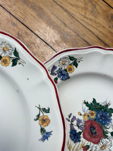 Lot assiettes en - assiettes,