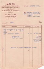 75 PARIS, pecheur, MEPPS 1950