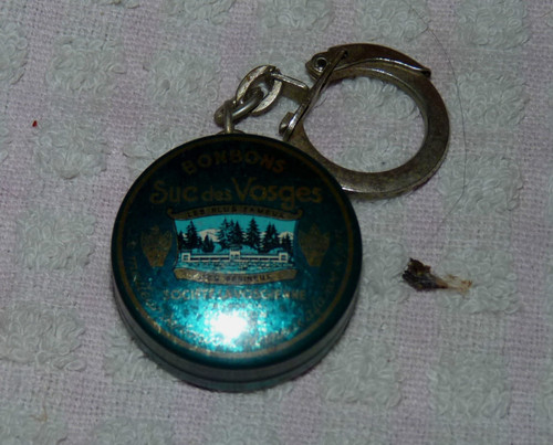 Ancien porte cles metal - cles,