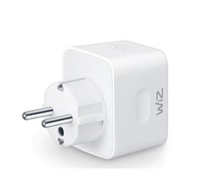 Prise Connectée Intelligente 4Lite WiZ - Contrôle à Distance, Alexa Google Siri