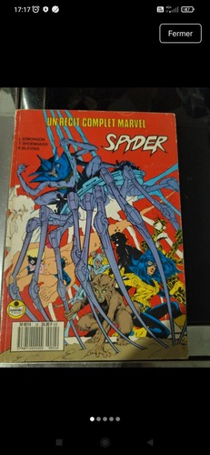 Marvel comics spyder - bd,