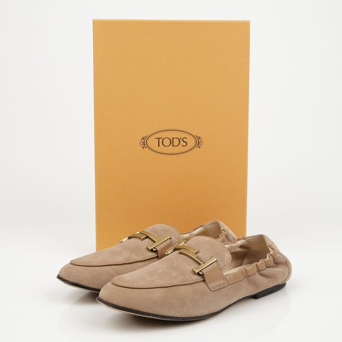 Tods loafer double - en, cuir
