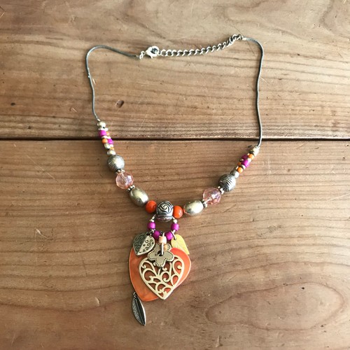 Bijoux collier vintage - collier,
