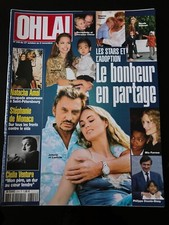 OH LA ! n°319 du 27/10/2004; Johnny et LAeticia/ Natacha Amal/ Ingrid Chauvin