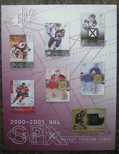 2000-2001 UPPER DECK SPX NHL