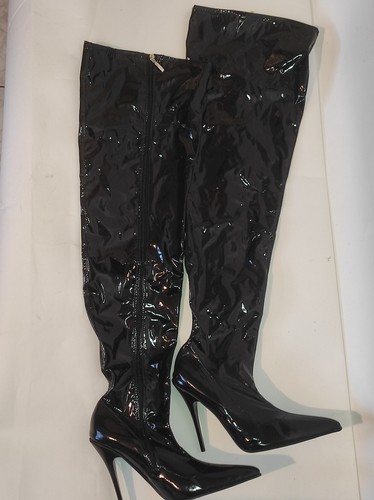 Bottes hautes vernis 42 - 41,