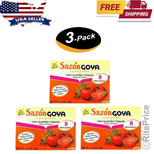 Pack goya sazon con cilantro - goya,
