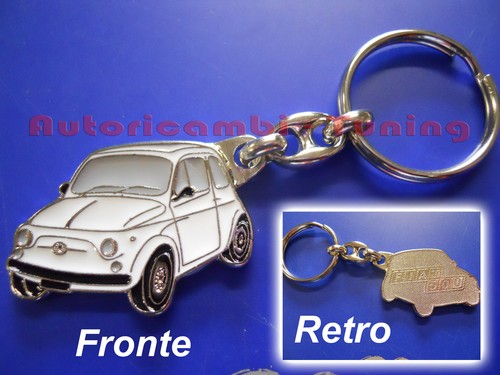 Porte clés fiat - 500, l