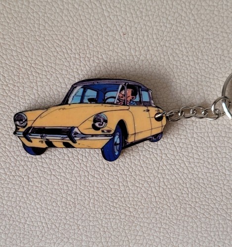 Porte clé starter - citroen, ds