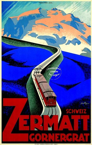 Zermatt train suisse - zermatt, rbjm