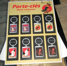 Berthet & Pin up-Ancien présentoir a porte clés (PLV) -33cm -Jamais utilisé-2004