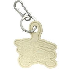 Porte-clés Burberry cheval sac breloque accessoires caoutchouc couleur blanc ...