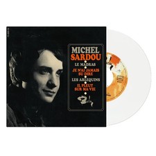 MICHEL SARDOU 45T couleur Blanc "Le Madras"