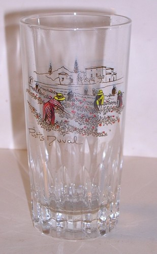 Verre pastis duval - pastis, série