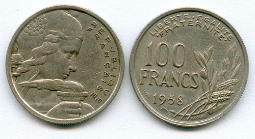 Tres rare monnaie 100 - de,