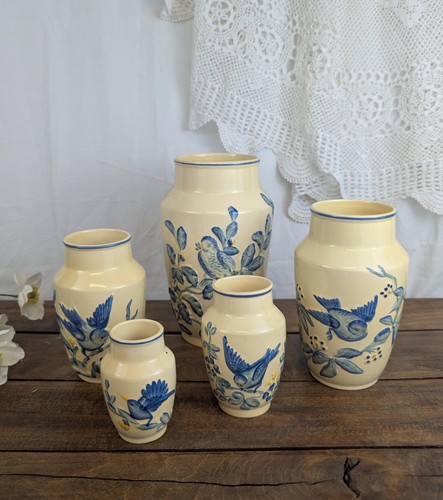 Vases barbotine de - 5, en