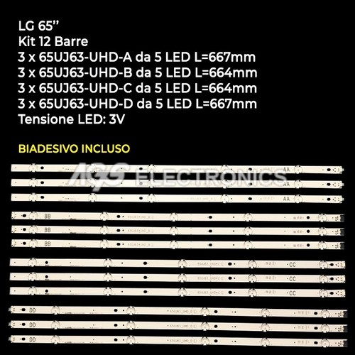 Kit barres strip led - kit,