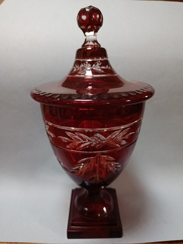 Vintage pot cristal - pot,