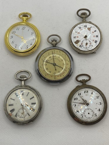 Lot montres gousset - 5, À