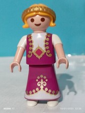 PLAYMOBIL FIGURINE FILLE PRINCESSE REF 4330 CHEVALIERS MÉDIÉVAUX CHÂTEAU MÉDI...