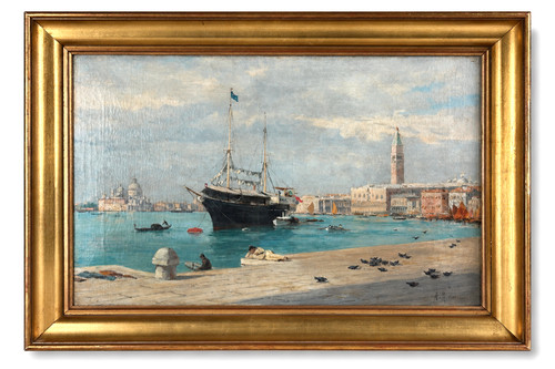 Beau tableau ancien - , de